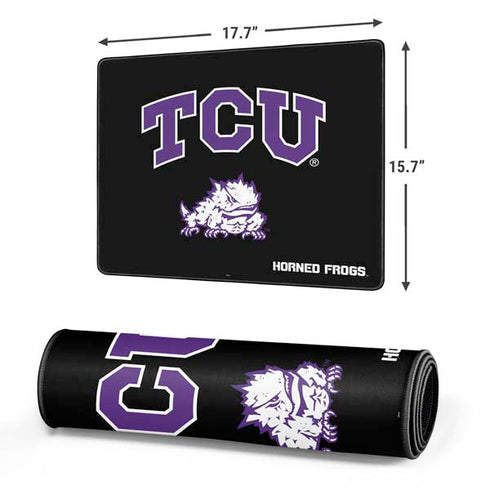 Texas Christian University TCU Horned Frogs Logo Gaming Mouse Pad